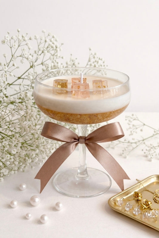 The Celebration Coupe Candle