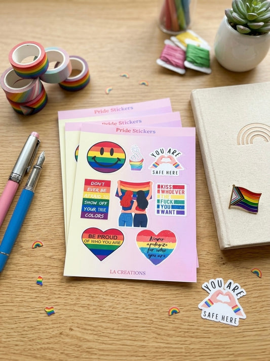 LGBTQ+ Sticker Sheet