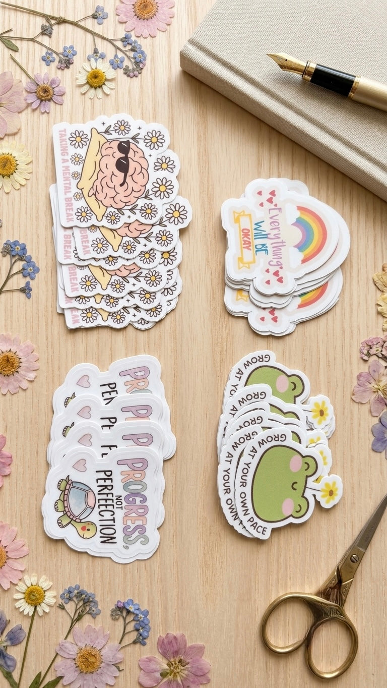 Taking a Mental Break Stickers