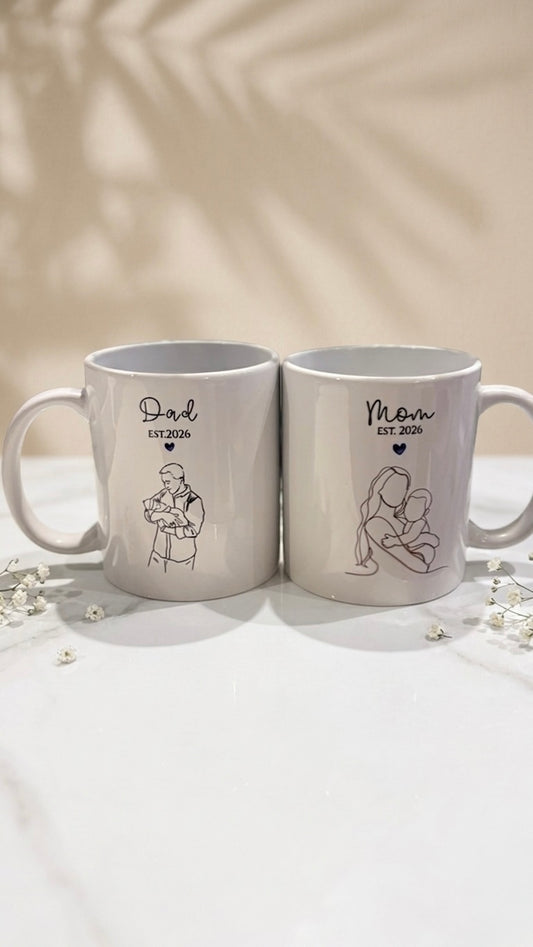 Dad or Mom Mugs