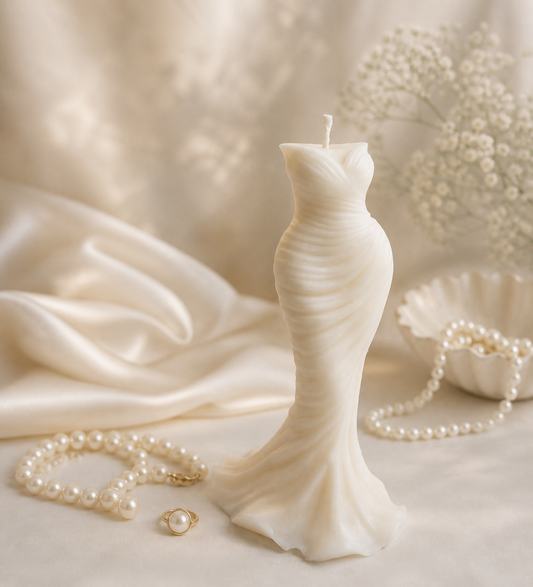 Elegant Dress Candles
